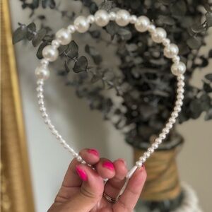 The Princess to be Elegant Pearl Headband